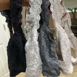 Felina Bra Women’ s Small - Lace Wireless Bralette Racerback